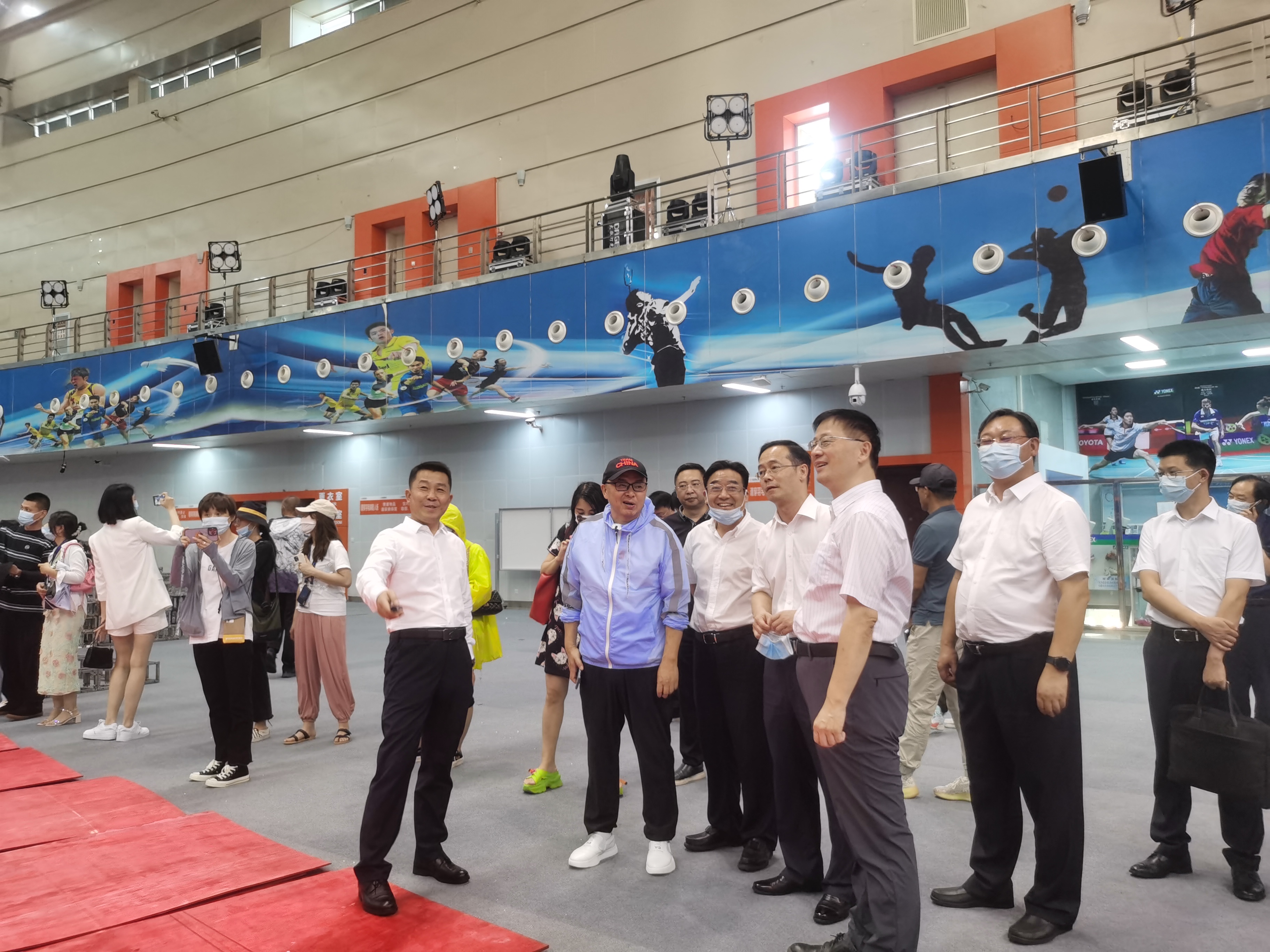市領導檢查第36屆大眾電影百花獎頒獎典禮暨紅毯儀式、閉幕式綜合演練工作