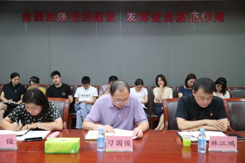公司召開(kāi)主題教育調(diào)研成果交流會(huì) 王旗華講授主題教育專(zhuān)題黨課(圖2)