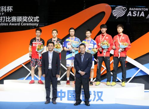 亞洲羽毛球錦標(biāo)賽閉幕 中國(guó)隊(duì)奪得女雙和混雙兩塊金牌(圖11)