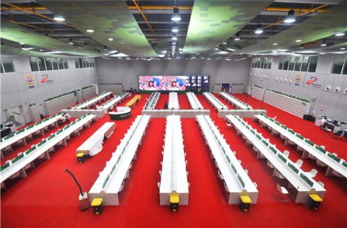 軍運(yùn)會主媒體中心準(zhǔn)備好了！4000余名中外記者將全程報道軍運(yùn)會(圖3)