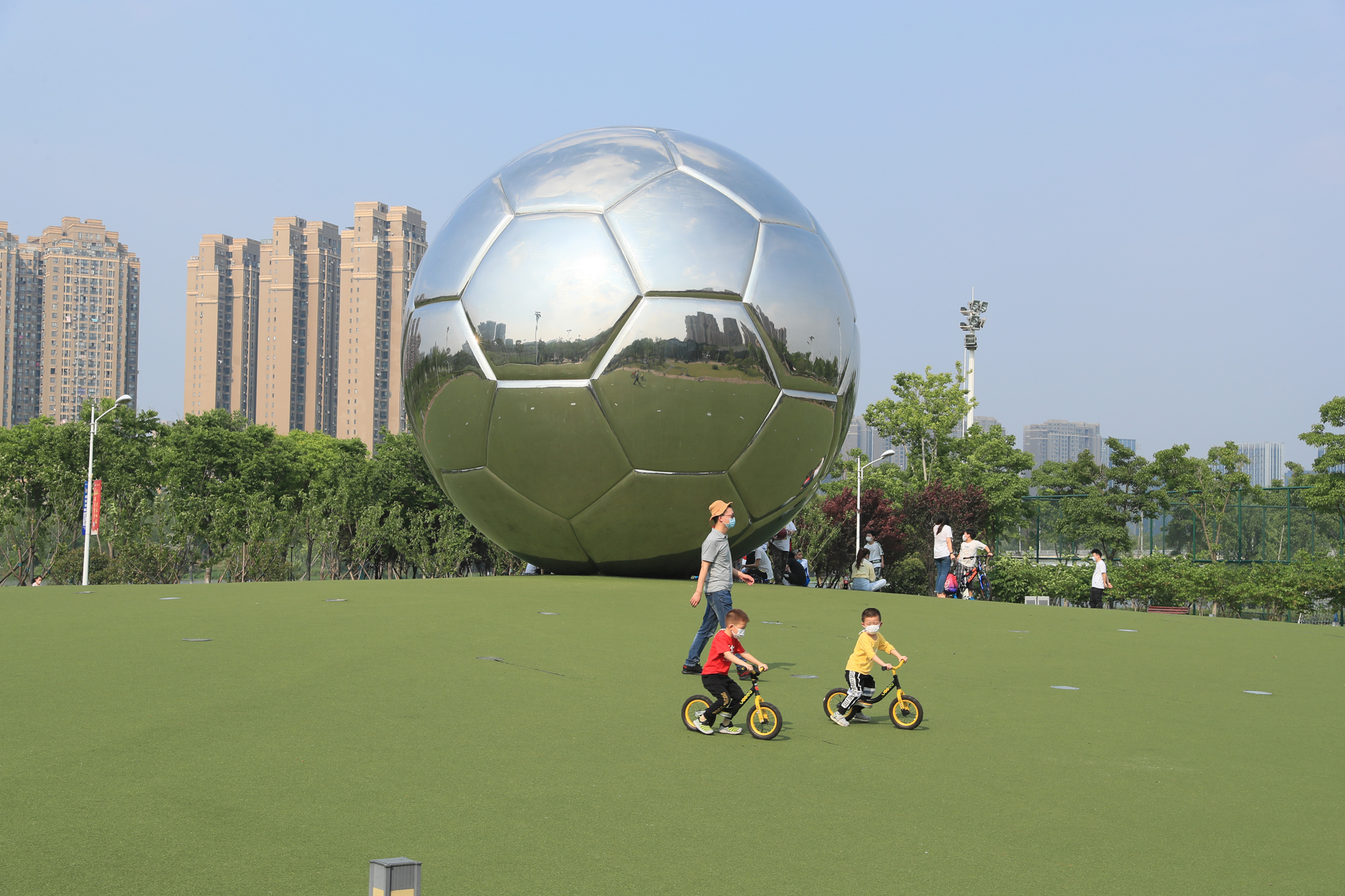 重啟運動模式，足球公園今日恢復對外開放！(圖1)
